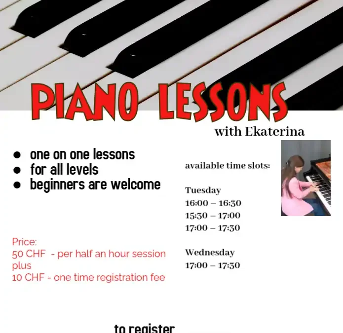 Piano Lessons