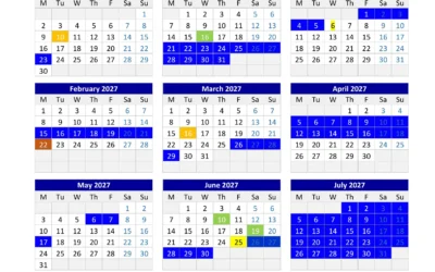School Calendar 2026-2027