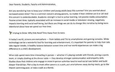 Newsletter Term 3